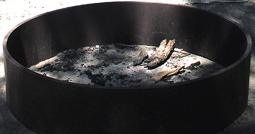 Closeup of a Fire Ring