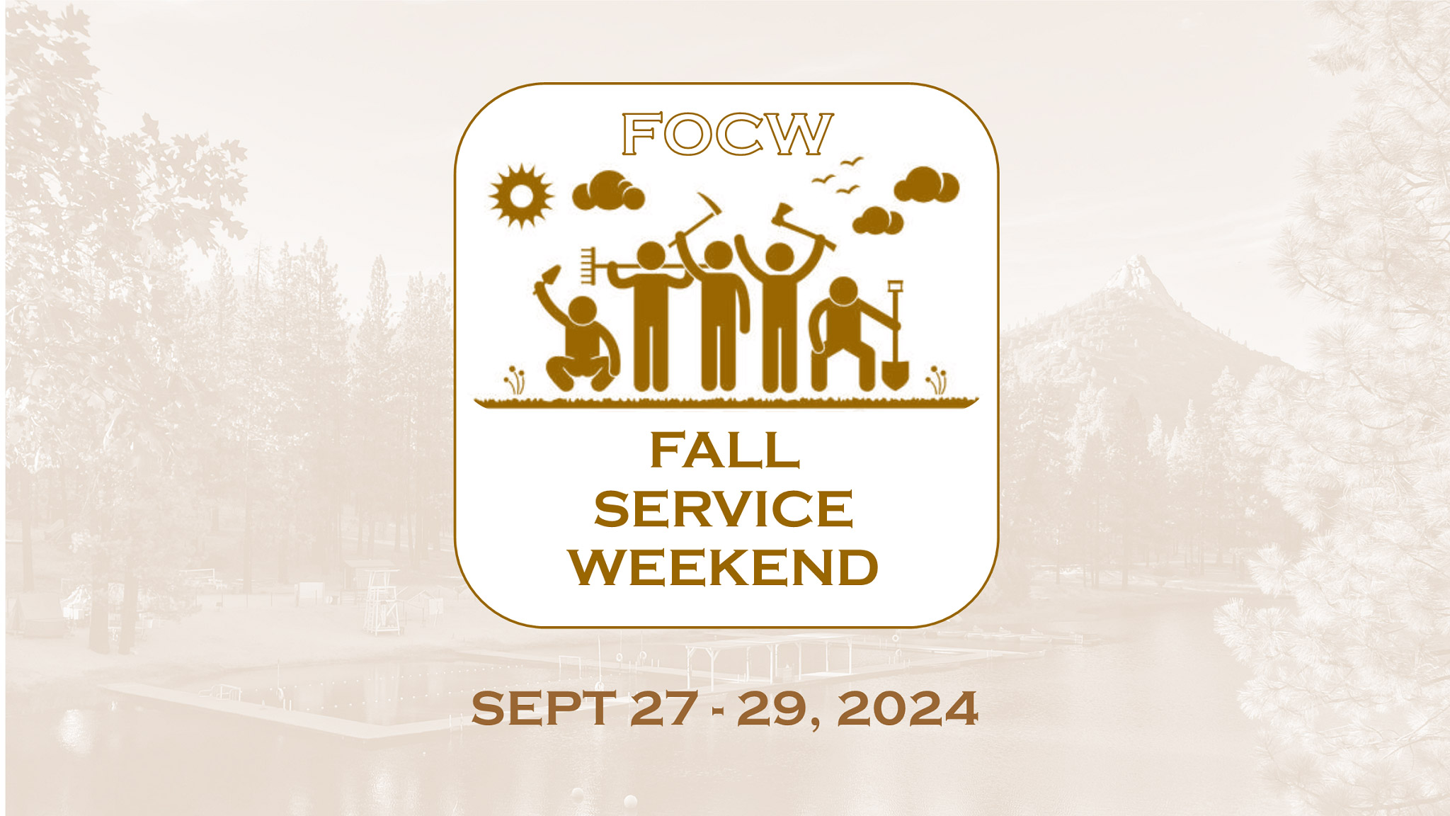 2024 Fall Service Weekend Header